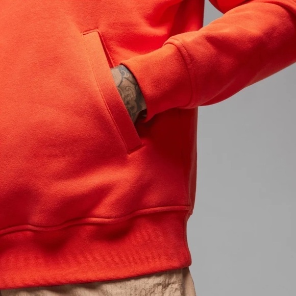 Jordan Flight MVP Wheaties Fleece Hoodie Orange Rush Nwt Men Size XS - Picture 5 of 14
